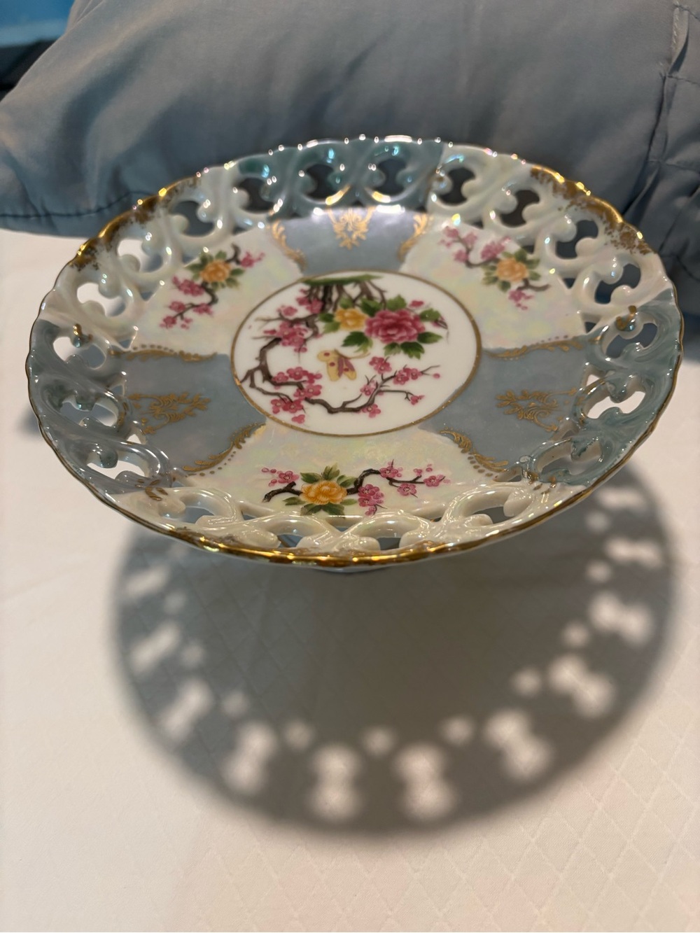 Lipper & Mann Japanese porcelain compote